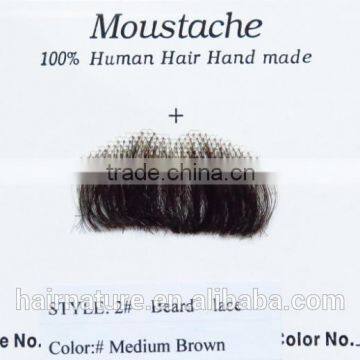 Top Quality 100% Human Hair Beards and Moustache photo-2