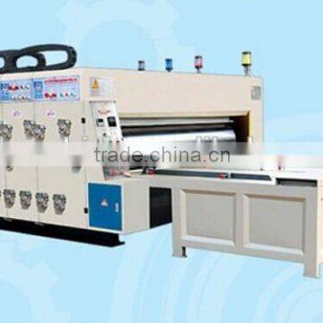 [RD-SAW1200-2800-3]Chain feeding 3 colors corrugated carton flexo printing machine