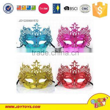 Wholesale Women Fancy Party Supplies Birthday Party Toys Mask Bright Purple Party Mask