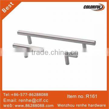 201/304 satine Stainless steel T style cupboard handle