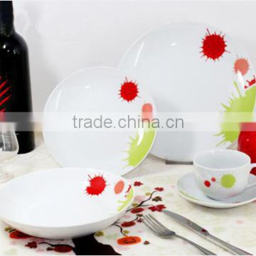 Fine royal porcelain dinner set porcelain tableware