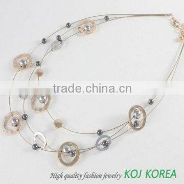 KN-168-2 unique wire fashion necklace