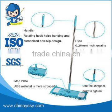 Easy Use Extensible Handle Material Floor Microfiber Mop