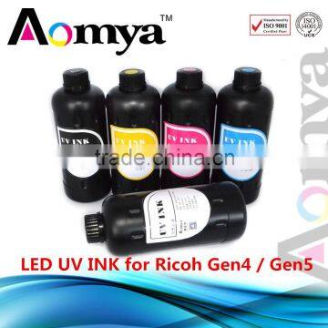 LED UV ink for Epson DX5/6/7, printing for hard & soft material