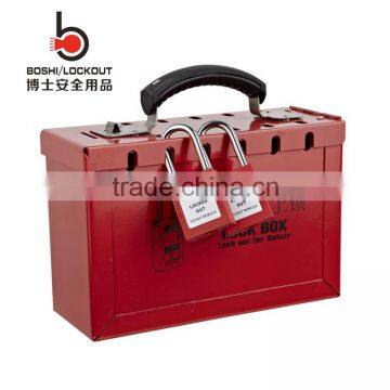 Useful Portable steel plate safety lockout tagout kit