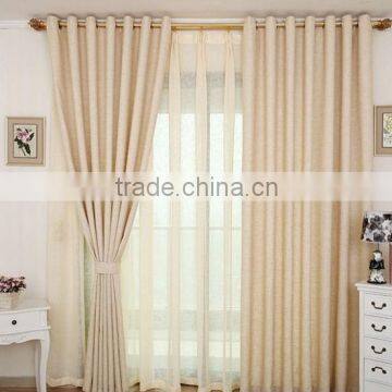 Linen curtains