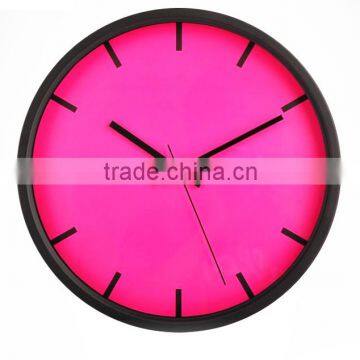 2015 hot products plastic promotional wall clock