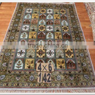 4x6ft Handmade Turkish Silk Carpets