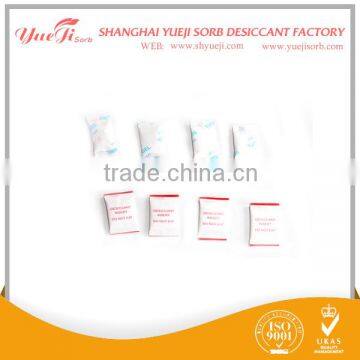 Hot selling 1g desiccant silica gel desiccant with low price