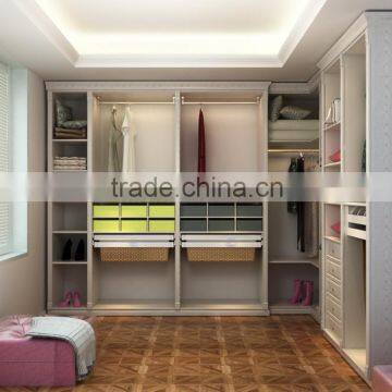 wooden MDF plywood melamine wardrobe with modern style