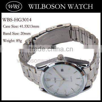 Quartz Stainless Steel Back Watch for Men photo-5