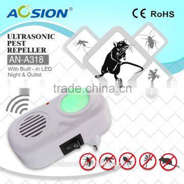 Top Rated Aosion Eco-Friendly Feature with night light electronic plug in insect repeller