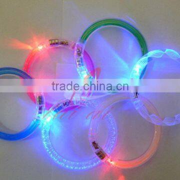 Latest Popular Party Toys Led Bracelet , Silicone Led Bracelet