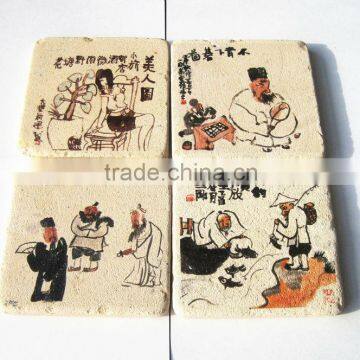 High Quality Customized Image Marble Coaster