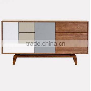 Classical fashion living room furniture wooden drawer cabinet