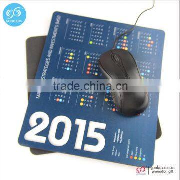 Gaming mouse pad factory wholesale anti slip EVA sheet calendar printed mouse pad                        
                                                Quality Choice