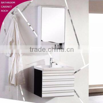 ROCH 8013 New Solid Wood Bathroom Cabinet China Supplier