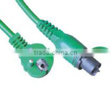 european standard ac power cord whit iec connector