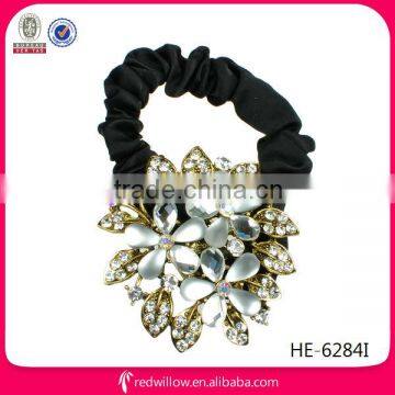 New design fancy crystal handmade felt hair band