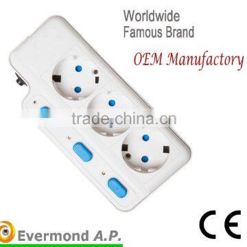 3-6 Ways 16A 220V-250V European Type Socket Outlet With USB photo-5