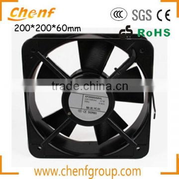 High Quality 200X200X60mm 380V AC Axial Flow Fan with Ball