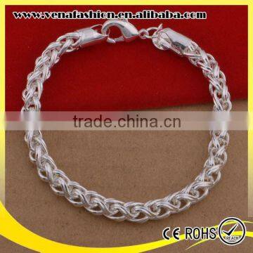 bulk sales ali expres china 925 solid silver bracelet