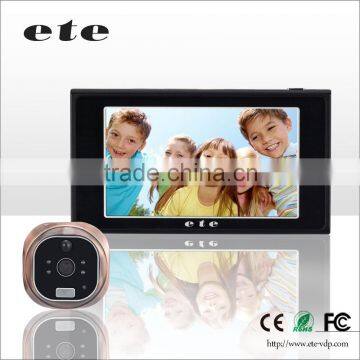 CCD&CMOS Camera Batteried TFT LCD screen 4.7" ETE door eye motion detection peephole camera