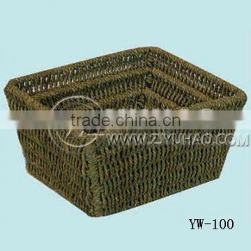 Handwoven Straw for storage baskets&laundry