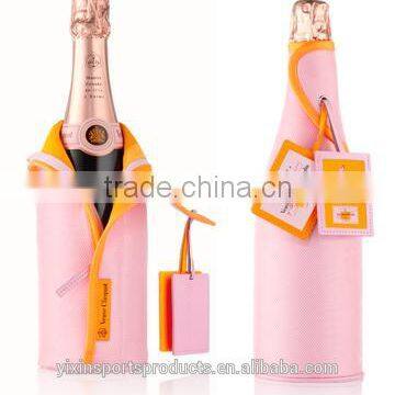 Fashionable Neoprene Single Bottle Cooler Tote Bag