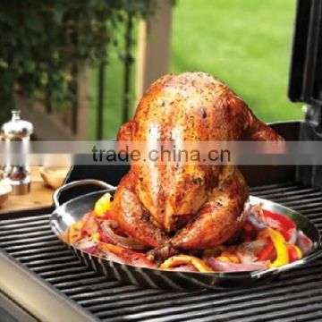 round chicken roaster