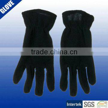 Winter thick fabric solid color polar fleece glove