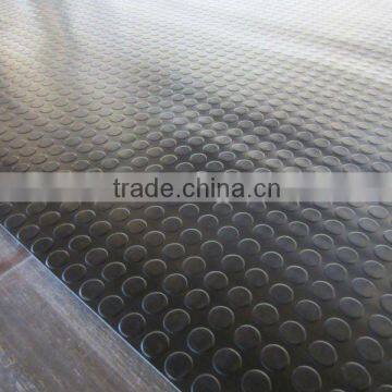 Non-slip rubber flooring dots