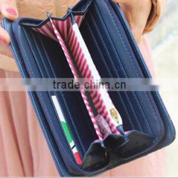 Cute Cat Women Long Model Owl Purse Leather Wallet Case photo-2