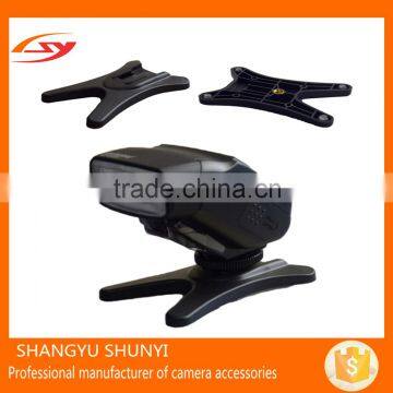 High quality Flash Mount Flash Holder Base Hot Shoe Plastic Stand