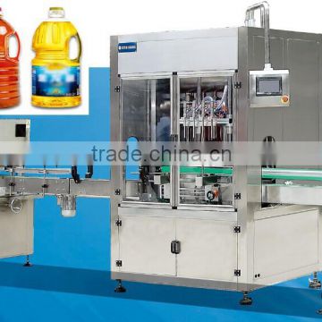 filling and capping machine for oil industry packing