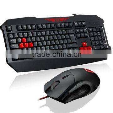 Gaming! usb wired laser mouse and keyboard combos