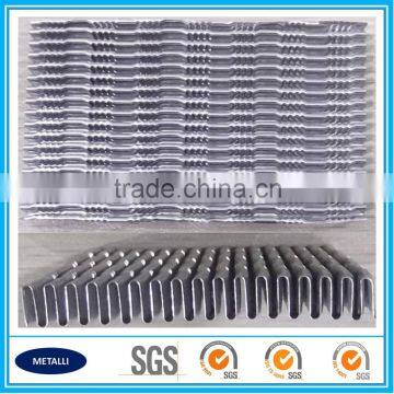 China supply high quality oil cooler louvered aluminum fin