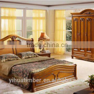 loyal sleigh bed simple bed design master bedroom furniture CE FSC