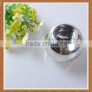 2015 Hot Sale High Quality With Cheap Price Clear Colorful LED Light 80*80 Hand Blown Glass Christmas Balls