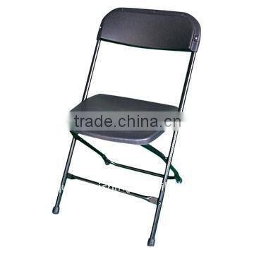 China supplier cheap leisure used metal folding chair and table for restaurant