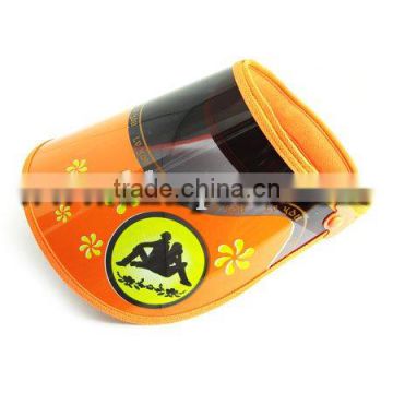 UV-resistance plastic visor uv cap