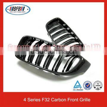 Best quality carbon fiber car front grille for bmw 4 series f32