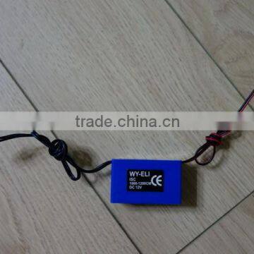 WY-ELI-ISC-1000-1200CM Simple EL WIRE INVERTER / DC Power constant light el wire inverter / DC12V EL WIRE INVERTER