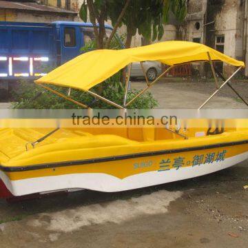 Electronic Boat/sea Bus/Electriical Boat/Fiberglass Boat/4+ Seats Battery Boat photo-4