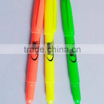 plastic logo highlighter