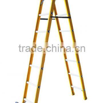 safety FRP fiberglass Double Sided collapsible Step Ladder