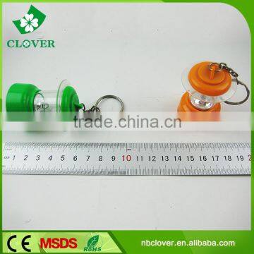 Camping Light Shape 1 LED Plastic Led Keychain Flashlight for Kids photo-2