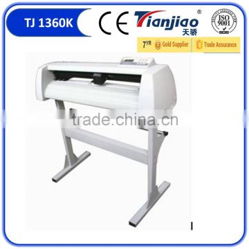 Jinan Tianjiao plotter cutter/vinyl lettering machine for sale/A3 vinyl cutter plotter 800