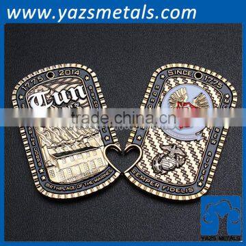 Promotional Metal Single Custom Christmas Coin Holder photo-5