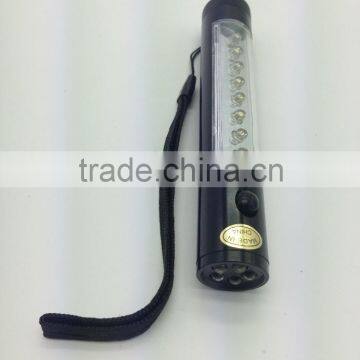 8+5 LED magnet flashlight